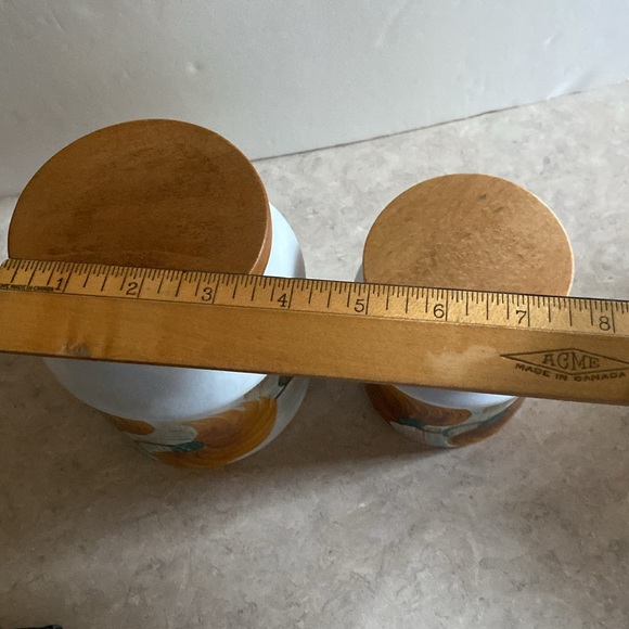 Vintage Woods England Edward Radford England Handpainted 1212 Lidded can… - Picture 9 of 11